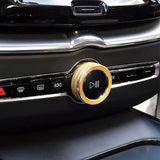 Central Control Volume Decorative Ring for Volvo S60 Car Interior Accessory LINGLUYANG
