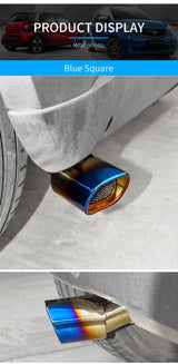 Exhaust Tip 304 Stainless Steel for Smart Fortwo 2015-2020