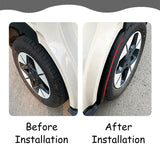 For Geely Xingyuan EX2 eMAS 5 Mud Flaps Front Rear Tire Inner Fender Splash Guards Anti-Sand Car Modification Parts Car Modif