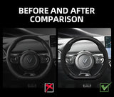 Suede Matte Carbon Cover for Vinfast VF 8 Car Interior Accessory Hocasen