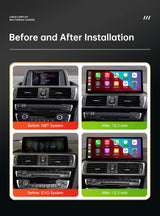 12.3 Inch Multimedia Linux Screen for BMW 1-4 Series Android Head Unit wincago