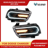 Dual Beam Projector Headlights Signal Dodge Charger Car Interior Accessory VLAND