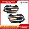 Dual Beam Projector Headlights Signal Dodge Charger
