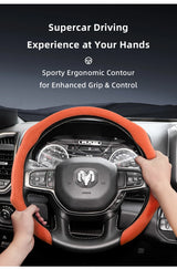 Premium Suede Snap-On Cover for Ram Steering