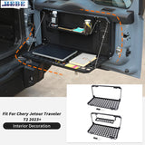 Trunk Storage Shelf Foldable Rack for Jetour T2 2023 Car Interior Accessory HEBE