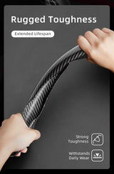 Carbon Fiber Steering Wheel Cover for Cupra Models