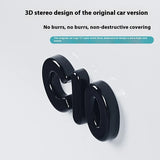 For Leapmotor C10 Car Blackening Modification Logo Letters Front Rear Badges Modification Sticker Car Interior Accessory OEM