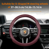 Ultra-Thin Leather Wheel Cover for Porsche Cayenne 911