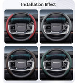 Breathable Segmented Leather Cover Land Rover