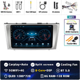 2K QLED Android Head Unit with Wireless CarPlay for Camry XV40