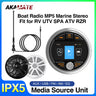 Marine Stereo Speaker Set with Bluetooth for RV Boat
