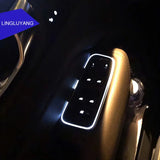 Door Switch Panel Trim Cover for Volvo V60/S60 Car Interior Accessory LINGLUYANG
