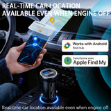 Car Charger 30W GPS with Anti-Loss Locator Car Interior Accessory AKAMATE