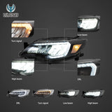 Headlights LED Reflective for Subaru Impreza 08-14 Car Interior Accessory Vland