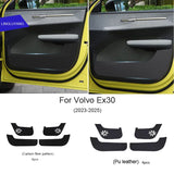 Door Anti Kick Mat Protector for Volvo EX30 2023+ Car Interior Accessory LINGLUYANG