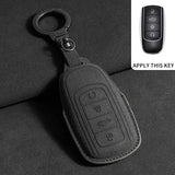 Car Key Case Shell for Chery Tiggo 8 Pro, 8plus, New 5, 7pro - Suede Car Keychain
