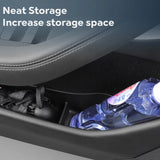 For Tesla New Model 3+ Highland 2024 Rear Full Storage Box Door Handle Armrest Tray Organizer
