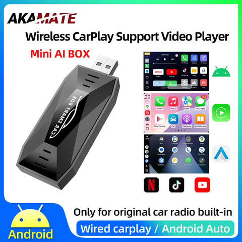 Android Head Unit AI Box Video Player for Universal OEM Radios Android Head Unit AKAMATE