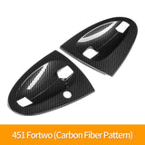 Carbon Fiber Door Handle Cover Smart 451 Fortwo