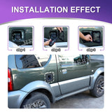 Decorative Fuel Tank Cap Cover for Suzuki Jimny Car Interior Accessory HEBE