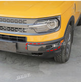 ABS Chrome Fog Light Cover for Ford Bronco Sport 2021-2025