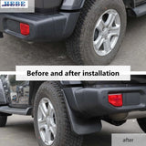 ABS Mudguards Splash Guards for Jeep Wrangler JL 2018-2026 Car Interior Accessory HEBE