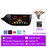 Android 12 Multimedia Navigation System for Kia Ceed 2 JD