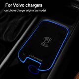 Wireless Phone Charging Plate for Volvo XC90 S90 Car Interior Accessory LINGLUYANG