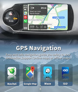 2K QLED Android Head Unit for Toyota Yaris 2012-2017
