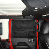 Rear Window Storage Bag for Jeep Wrangler JK JL 4-Dr