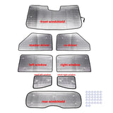 Window Glass Sunshade Visors for Chery Jetour T2