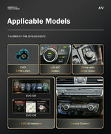 12.3 Inch Android 13 Multimedia Screen for BMW X1 2016–2018