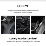 For Audi 8V A3 S3 (2014-2019) Sport Car Multimedia Knob Trim Sticker Cover Panel Made of Alcantara Interior Accessories