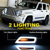 Sequential Switchback LED Turn Signal for Jeep Liberty Car Interior Accessory iJDM