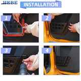ABS Door Storage Box for Ford Bronco 4-Door 2021-2025 Car Interior Accessory HEBE