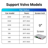 Wireless CarPlay Android Auto Interface for Volvo 2017–2022