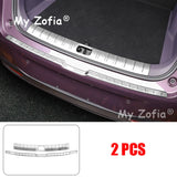 For Leapmotor B10 2025 2026 Car Stainless Trunk Scuff Plate Decoration Cover Trunk Threshold Protection Sticker Accessories C