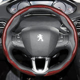 Peugeot Snap-On Carbon Fiber Steering Wheel Cover