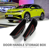 VW ID.4 ID4 ID 4 Door Handle Storage Box for Front Rear Car Organizer Car Interior Accessory OEM
