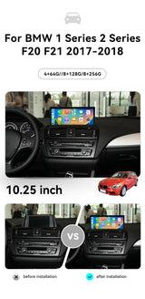10.25" Android Head Unit GPS Navigation for BMW 1 Series 2017 Android Head Unit Aotsr