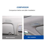 Roof Horn Cover Stainless Steel for Volvo S60 XC60 Car Interior Accessory LINGLUYANG