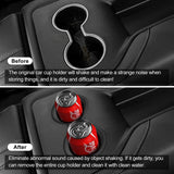 Car Second Row Water Cup Holder Storage Box for Honda Pilot 2023-2025 Car Accessory Smabee