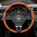 Suede Anti-Slip Steering Wheel Cover for Volkswagen