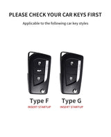 Genuine Leather Car Key Case Cover For Toyota Auris Verso Yaris Scion Aygo Corolla Reiz Avensis Rav4 Levin Camry Leather Car