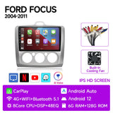 Android 12 Multimedia Navigation Stereo for Ford Focus