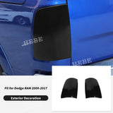 Tail Light Cover Black ABS For Dodge RAM 1500 2009-2017 Car Interior Accessory HEBE