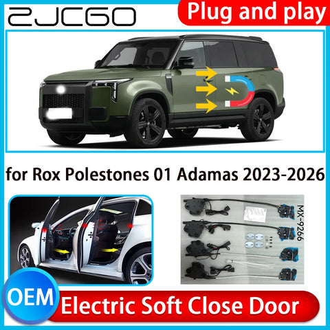 Electric Soft Close Door Kit for Rox Polestones 01 2023–2026 Car Interior Accessory ZJCGO Default Title