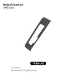 For Audi 8V A3 S3 (2014-2019) Sport Gear Shift Cover Panel Trim Frame Stickers Made of Alcantara Car Interior Tuning Accessories