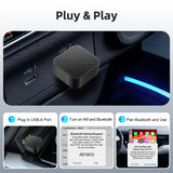Wireless CarPlay Android Auto 2-in-1 Adapter for Universal