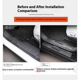 For Xiaopeng G6 Xpeng G6 2023 2024 2025 threshold strip protection sticker anti kick pedal modification accessories Interior